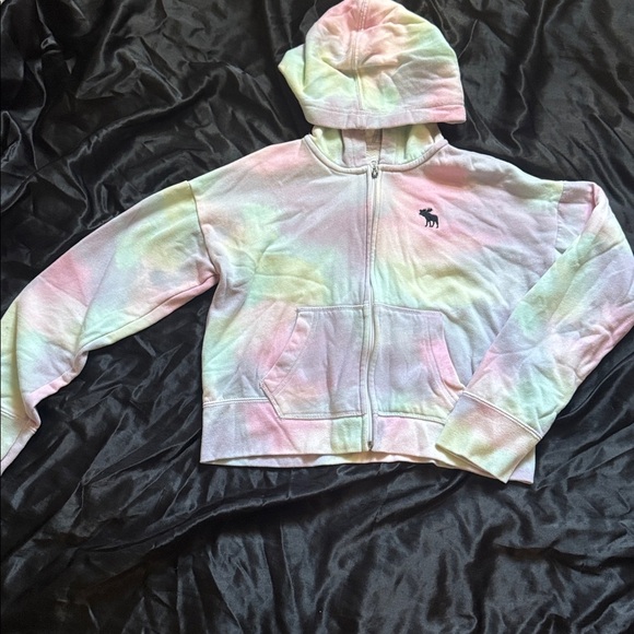 abercrombie kids Other - Abercrombie Kids Pastel Tie-Dye Fleece Hoodie